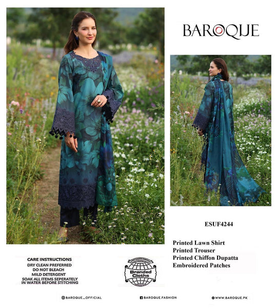 Baroque Lawn Suit