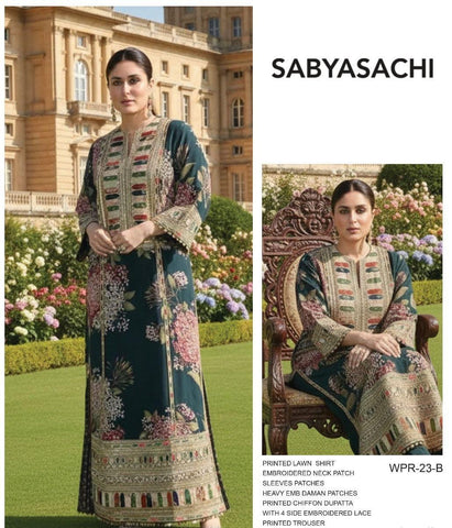 Sabyasachi Lawn Suit